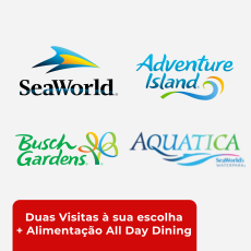 SeaWorld Orlando Two Park Ticket + FREE All Day Dining